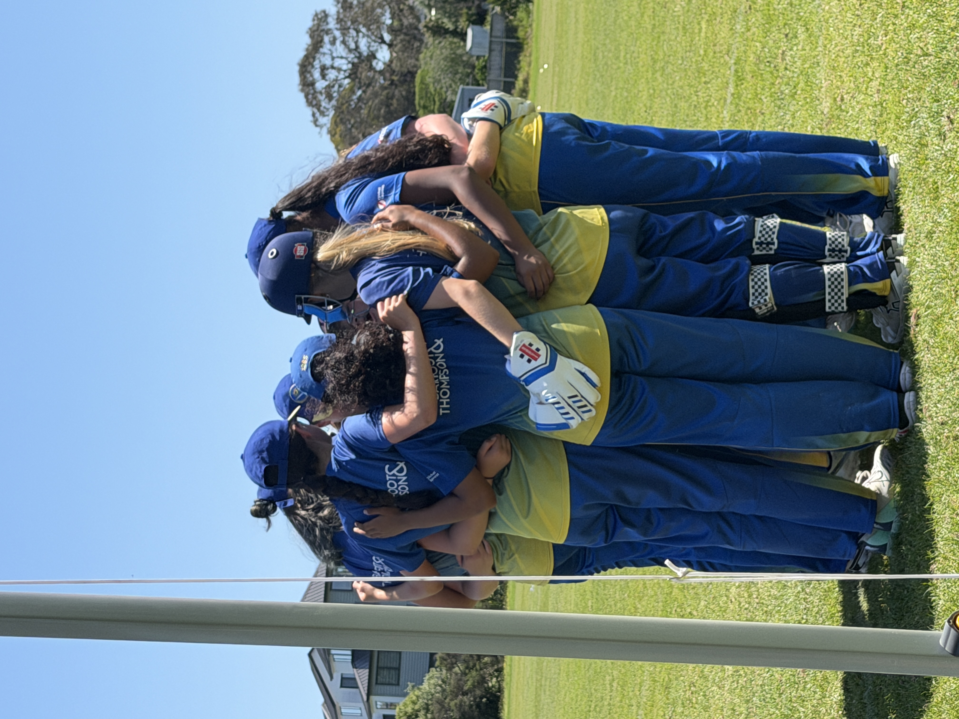Team huddle
